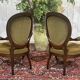 Paire de fauteuils Napoléon III XIXème en acajou