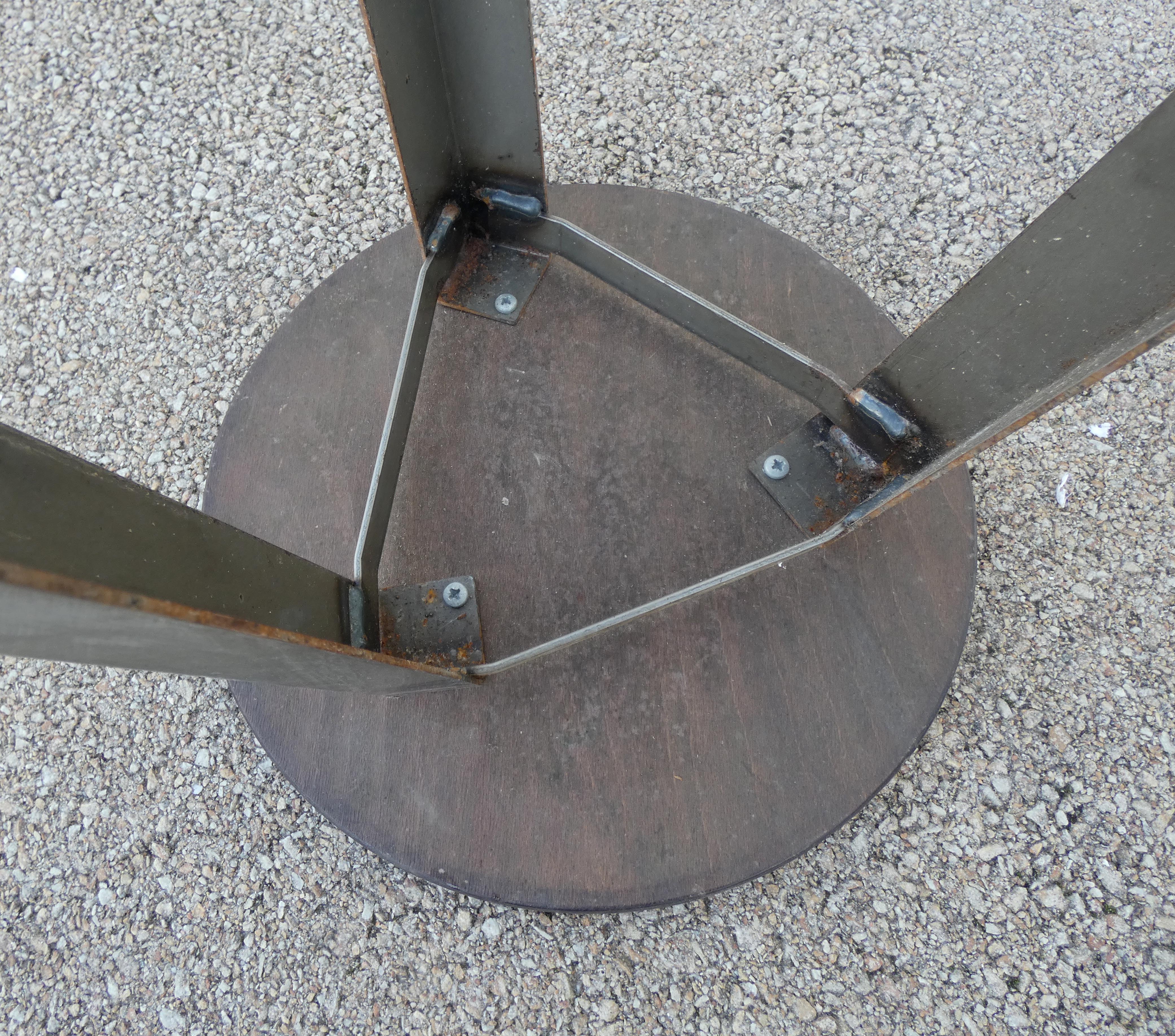 Industrial bar stool