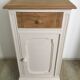 Old wooden bedside