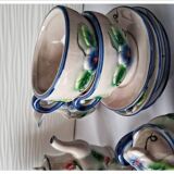 Vintage barbotine service biscuit