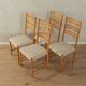 4x Dining Chairs from 1960s