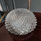 Vintage moulded glass wall light / ceiling light