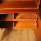 Bookcase/secretary with chair, 1960s set