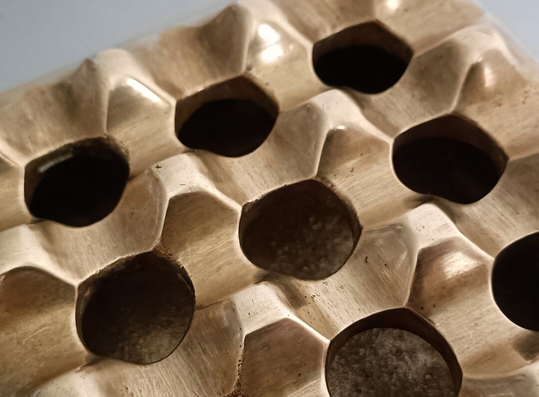 Ashtray ultima brass year 70