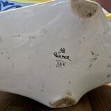 Henriot Quimper: large painted faience planter