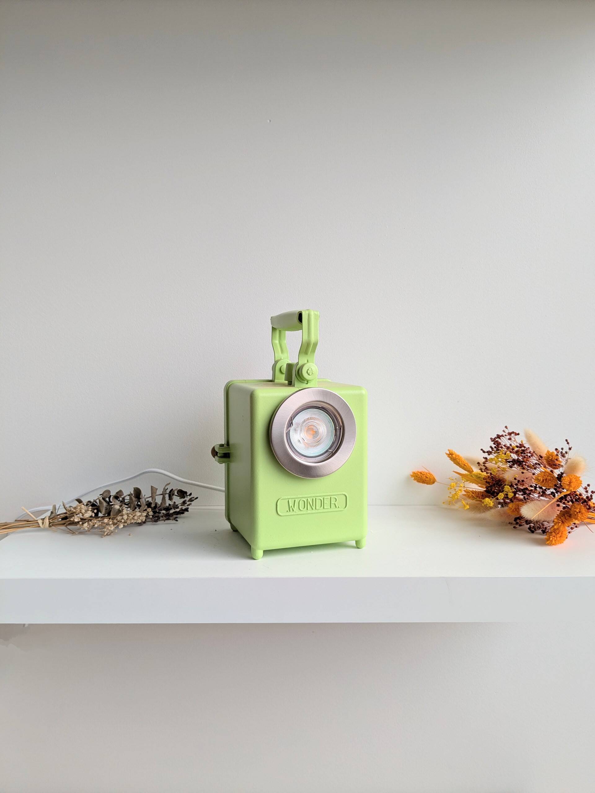 lampe d'ambiance Wonder vert pistache
