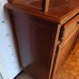 Oak sideboard kitchen glass doors