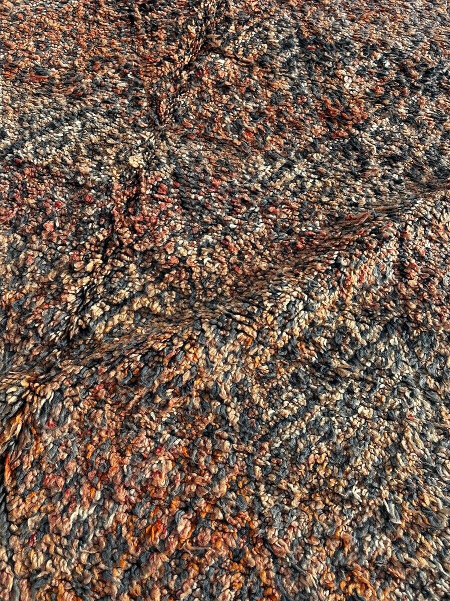 Vintage Boujad Moroccan rug in wool, Morocco, 1990.