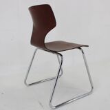 1970s Elmar Flototto Dining or Side Chair, Germany -40 Pieces Available