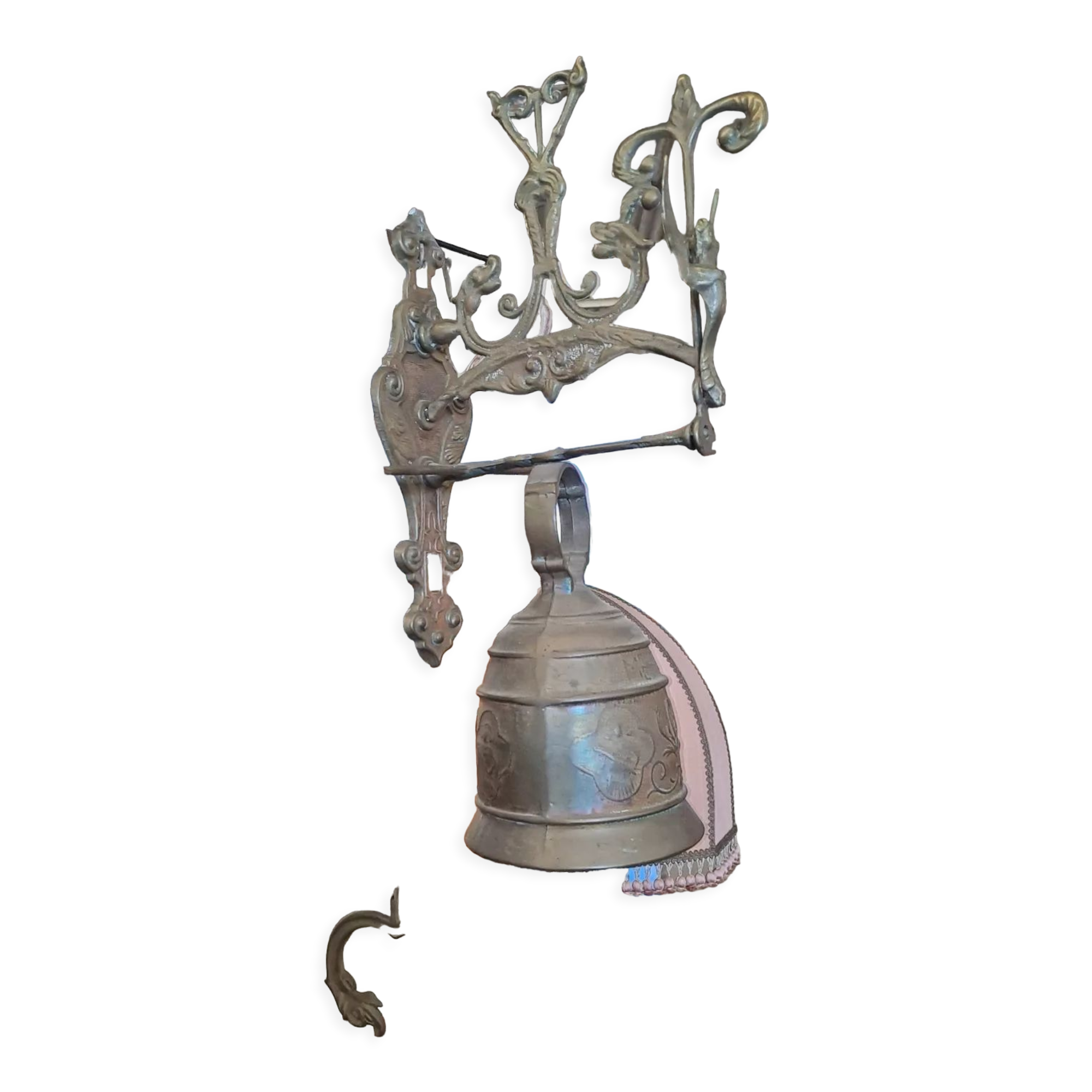Bronze porch bell