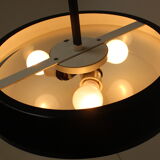 Midcentury space age ufo pendant by drupol, 1970s