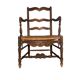 Provençal straw armchair - 17th century