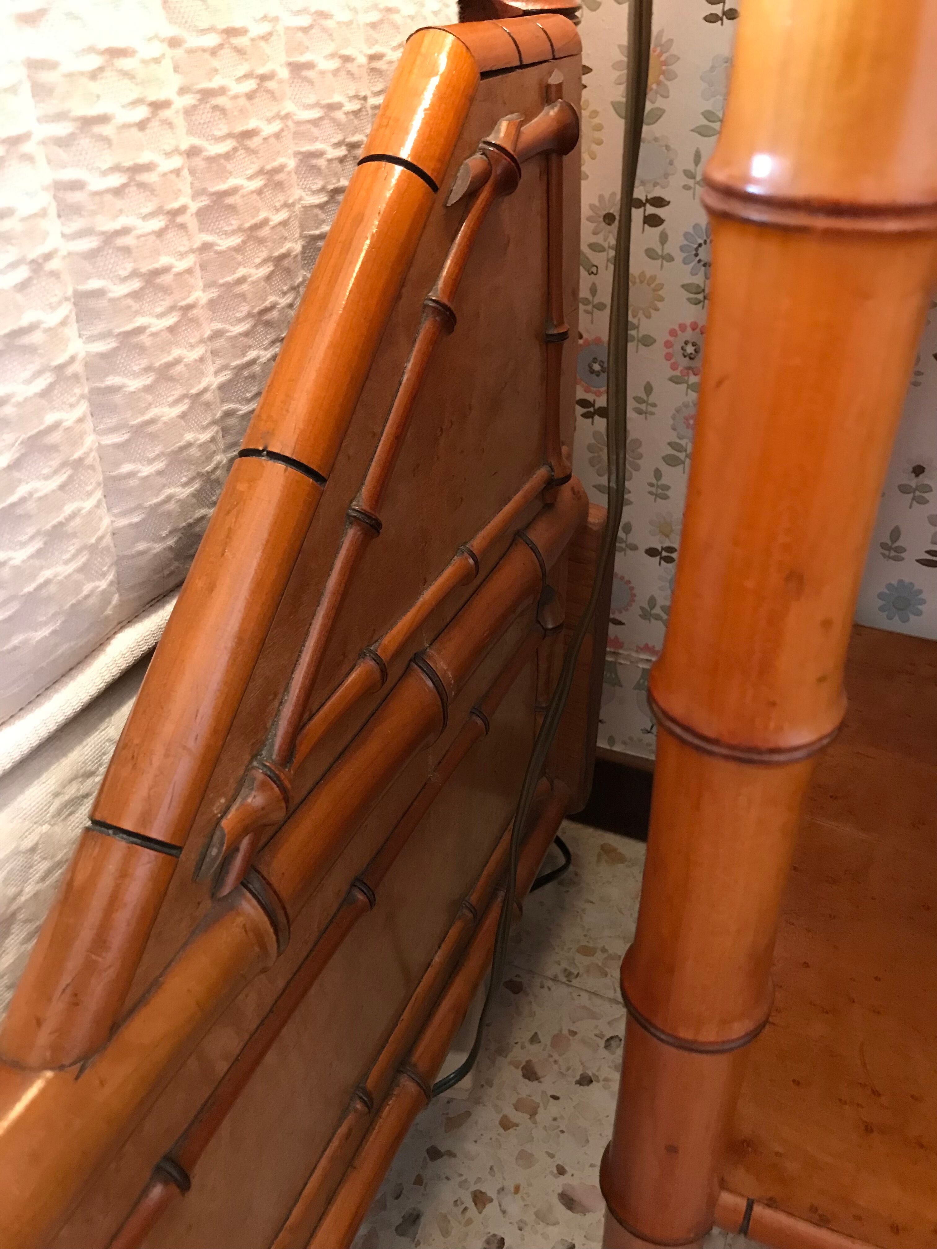 Bed bamboo collection circa 1870 Napoleon III