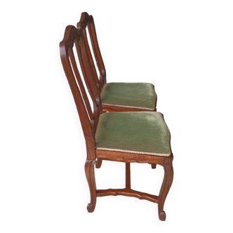 Pair of 19th Provencal chairs