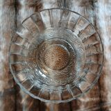 Antique cut glass salad bowl