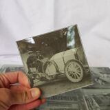 6 sous-verres en verre vintage.