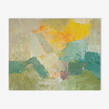 Abstract landscape - modern painting