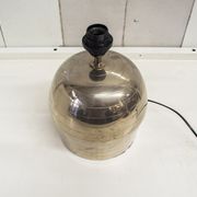 Lampe de table en métal chromé années 70 italie