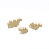 Family of 3 camels in travertine by Fratelli Mannelli