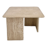Italian Travertine Coffee Table, 1980's