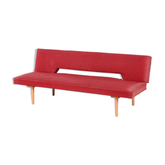 Beech midcentury sofa by Miroslav Navratil, Czechia, 1960s