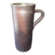 Glazed terracotta pitcher signed jean dubost