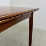Square dining table in palisander by Lübke, 1960