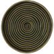 Black / natural spira stripe tray t1 - homata