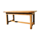Table de ferme en chêne massif