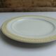 Saint Amand Monaco white and yellow dish