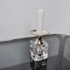 Ice cube candlesticks by Peill & Putzler, Germany, 1970