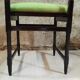 Six 50's chairs - varnished wood
