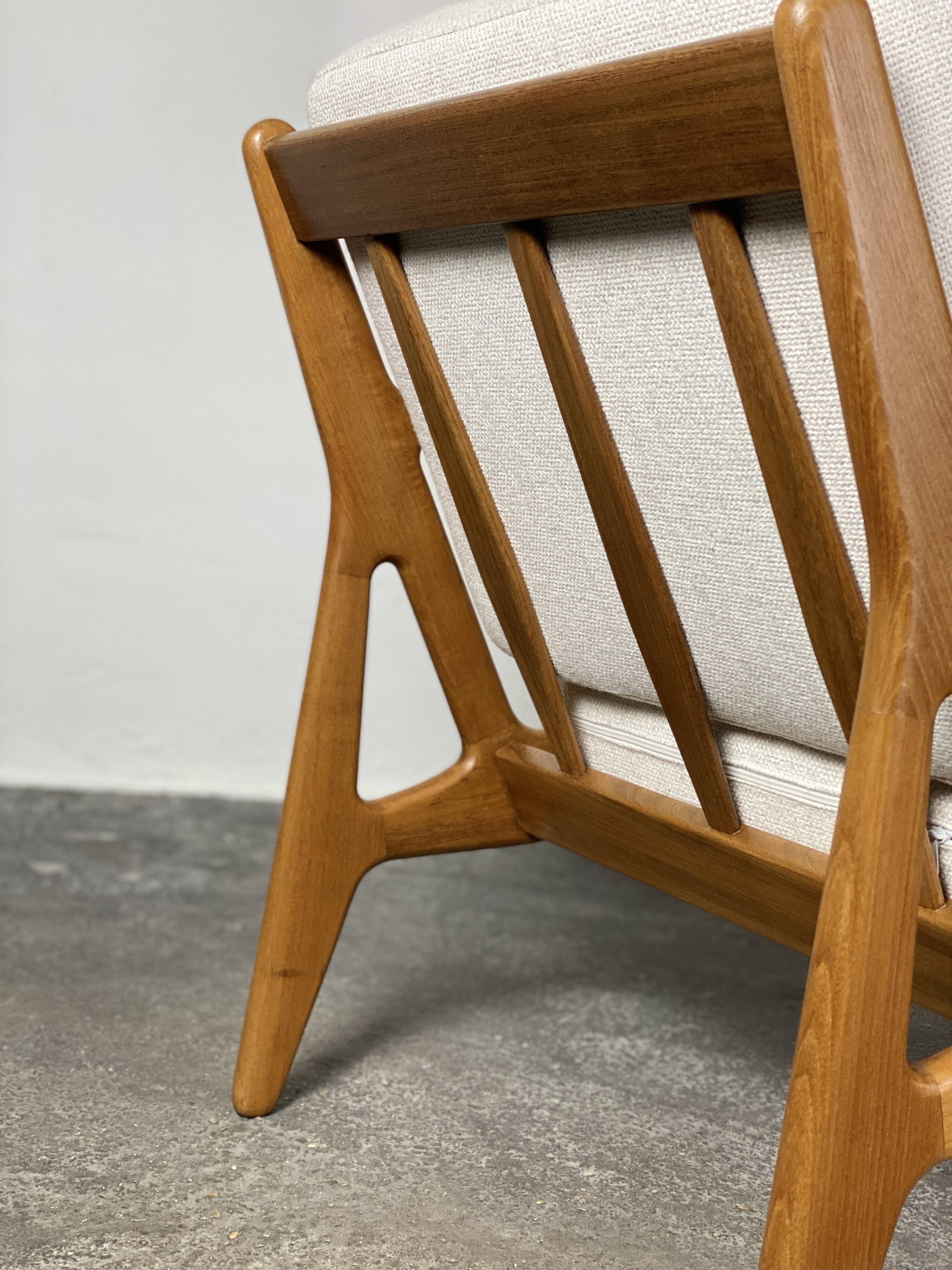 Lounge Chair Arne Vodder – Model No. 6 – Teak – Denmark, 1960s