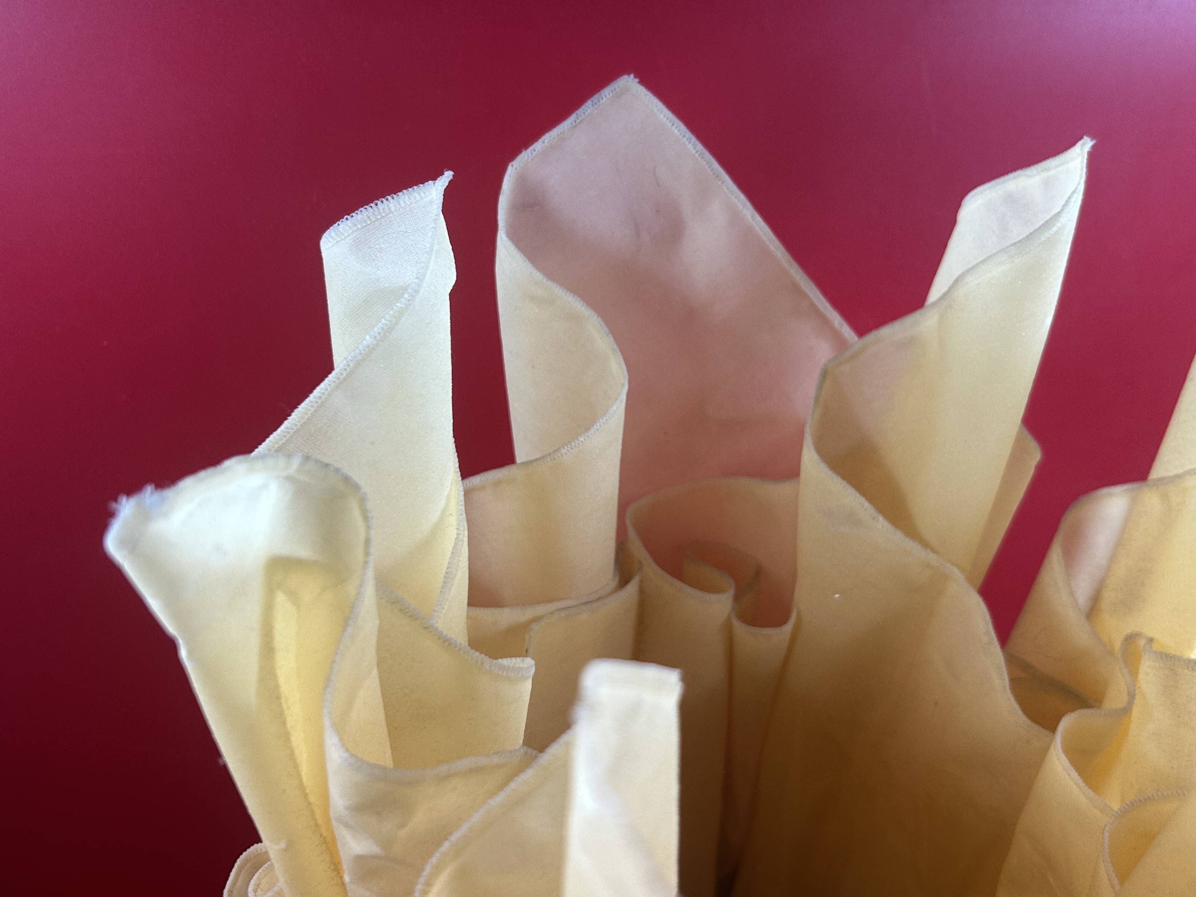 Jannalights 70’s draped bicolour lamp 50 cm