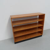 Vintage school open bookcase 1960's