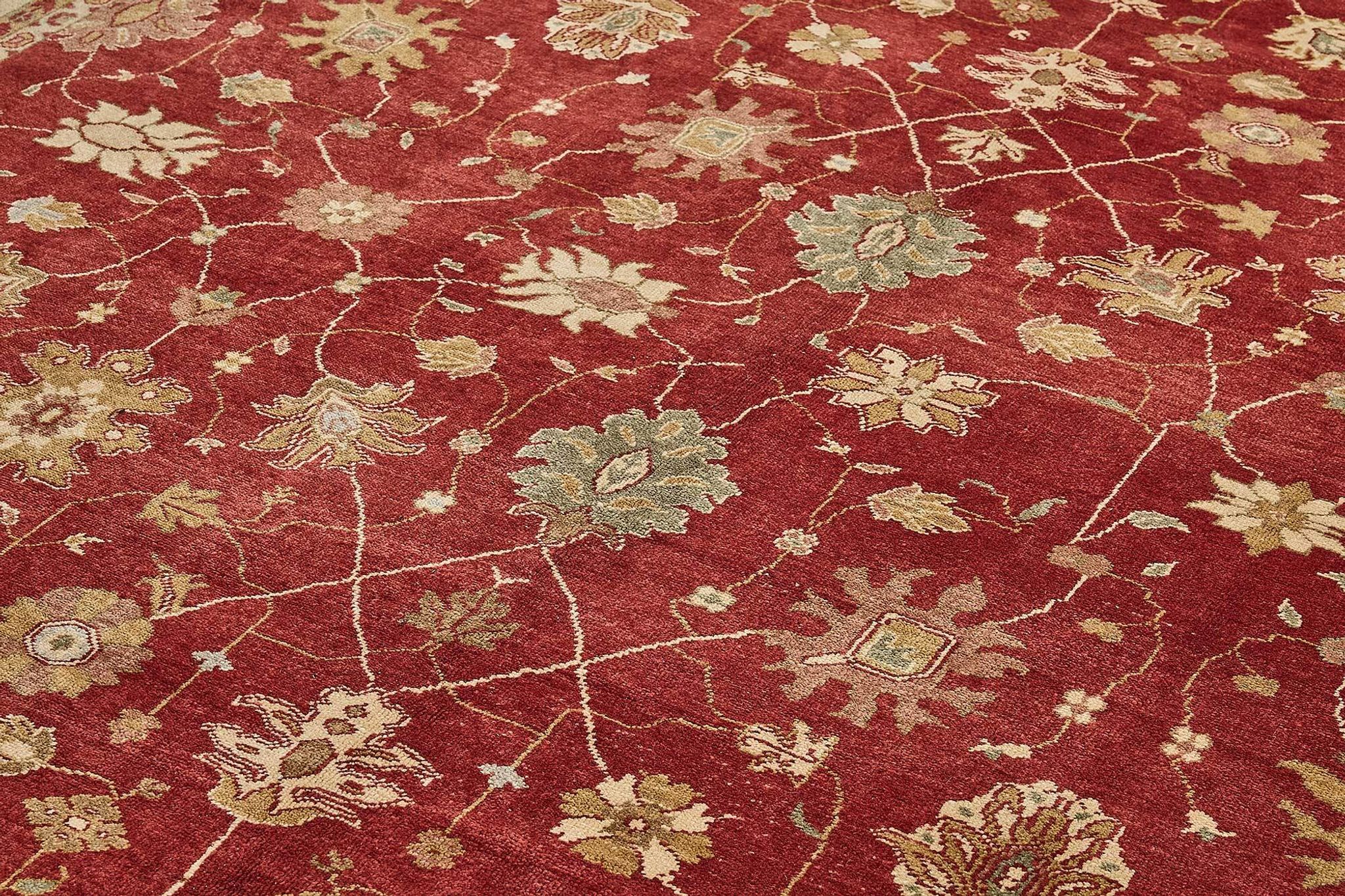 Turkish Handknotted Wool Oushak Rug 310 cm x 415 cm