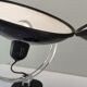 Pair of metal wall lamps 70s