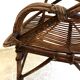 Vintage rattan armchair