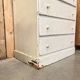 Old 4-drawer chest of drawers, original patina