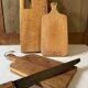 Planches à découper en bois anciennes