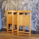 3 chaises pliantes italiennes vintage