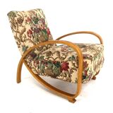 Fauteuil scandinave en hêtre, Swedish Modern, Suède, 1940