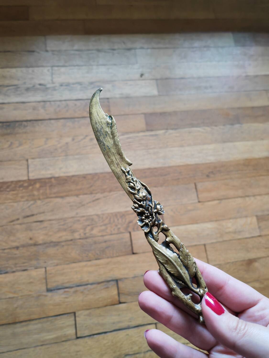 Coupe papier en bronze