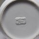Decorative cache-pot in white faience, vintage shabby chic from Bassano, Italy.