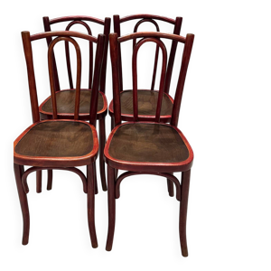 Suite 4 chaises - bistrot