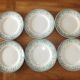 6 Flat plates in Iron Earth Moulin des Loups model Wilbur Lot 3