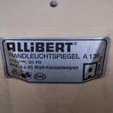 Miroir ovale pivotant Space Ace Allibert, années 1970