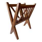 Wooden magazine rack, 1950s