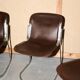 Set of four Willy Rizzo chairs