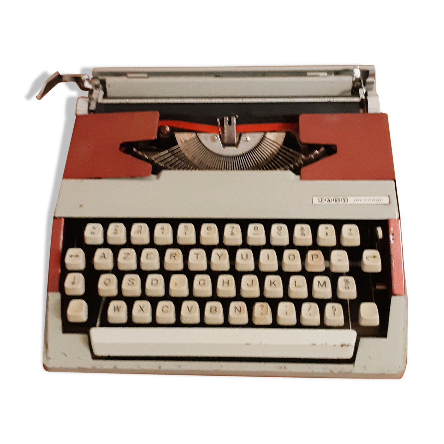 Functional portable typewriter japy message